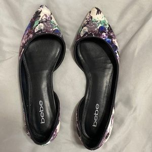 Floral shoes